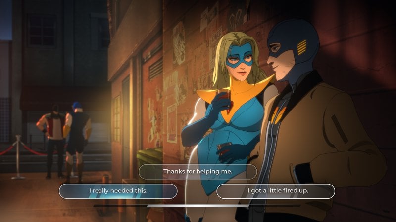 Le opzioni di dialogo in Dispatch influenzano i rapporti con i personaggi