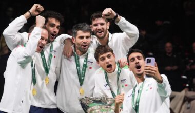 Sinner, Musetti, Berrettini, programmi verso Australian Open