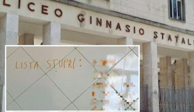 Roma, una seconda «lista stupri» al liceo Giulio Cesare anche con i nomi di due prof: 5 in condotta e gite annullate