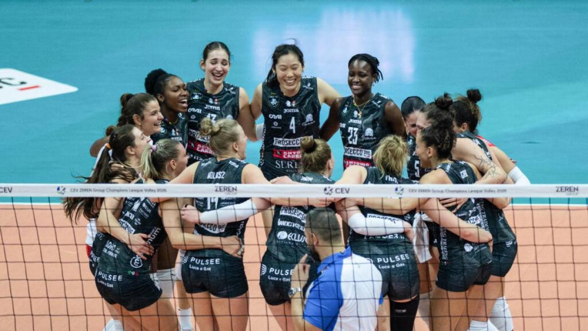 Volley Champions League: Conegliano vince a Dresda ed è prima nel girone