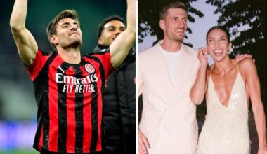 Matteo Gabbia papà: l'annuncio con la moglie Federica Ruggieri