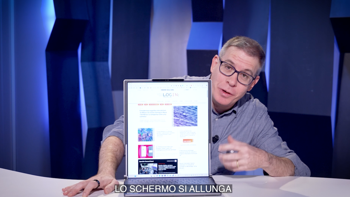 Lenovo ThinkBook Rollable è il dispositivo più innovativo del 2025 (ma è anche utile, non solo bizzarro)