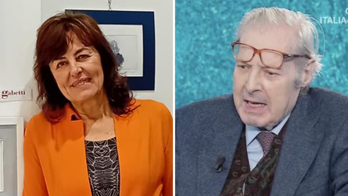La definì «gallina demente» per il no al prestito dell'Uomo Vitruviano al Louvre: Sgarbi si scusa con Signorini... 6 anni dopo