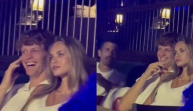 Sinner, cena con Laila Hasanovic a Dubai