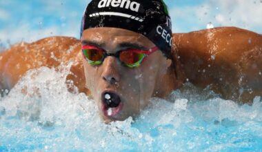 Europei in vasca corta, Ceccon fenomenale: è medaglia d'oro nei 100 dorso, Quadarella d'argento negli 800 stile