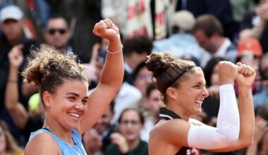 Sara Errani entrerà nel team di Jasmine Paolini