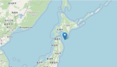 Giappone: terremoto di magnitudo 7.6, allerta tsunami