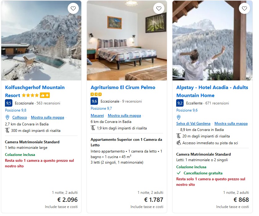 Capodanno, a Campiglio 10mila euro per una casa a Bolzano e Trento ne bastano 600: «Costa meno un volo per Dubai»