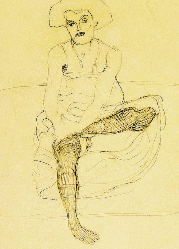 Gustav Klimt, disegno