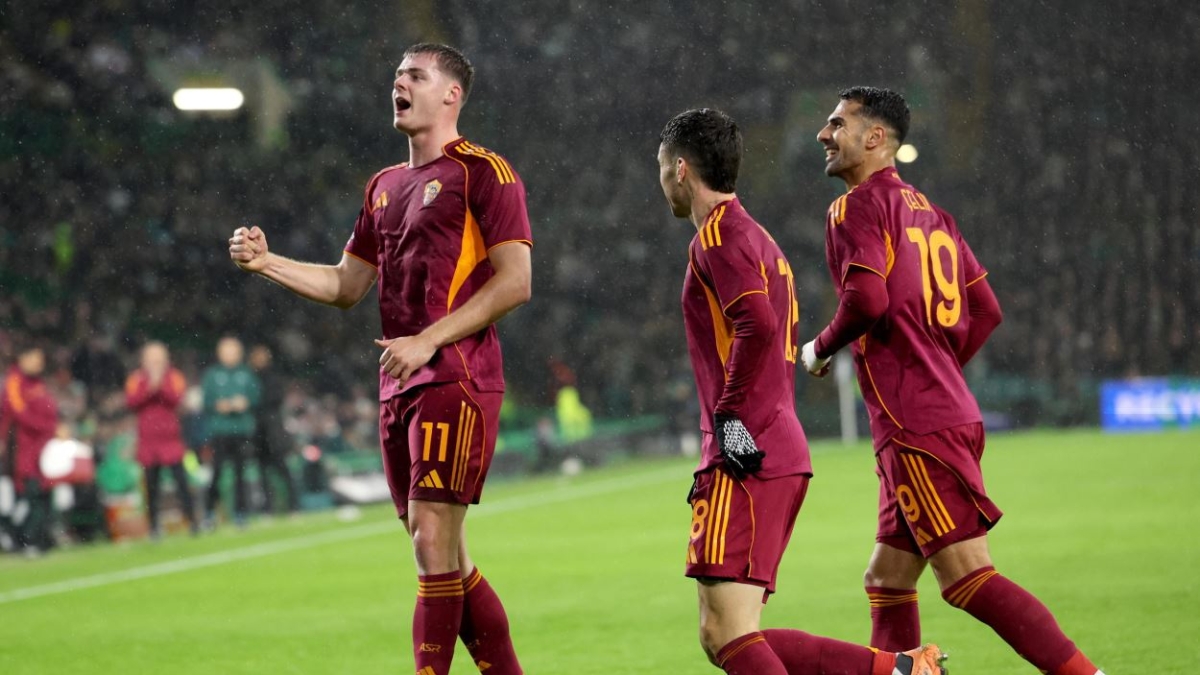 Celtic-Roma di Europa League, il risultato 0-3: i giallorossi dominano e Ferguson segna una doppietta
