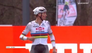 Cross, Van der Poel subito vincente al rientro: nemmeno una caduta lo ferma