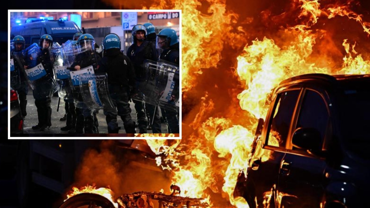 Scontri fra tifosi prima di Genoa-Inter, feriti due agenti: fumogeni e bombe carta, cosa è successo