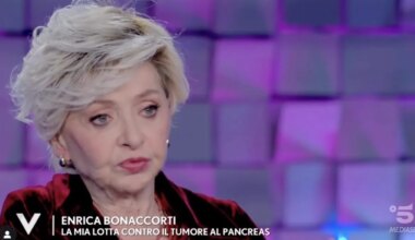 Enrica Bonaccorti e il tumore al pancreas: «Non ho tantissime speranze»