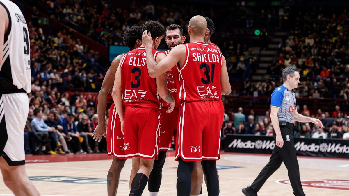 Basket, EA7 Olimpia Milano-Virtus Bologna 74-63