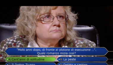 Le dieci domande di «Chi vuol essere milionario?» nella puntata in cui Vittoria Licari ha raggiunto il jackpot