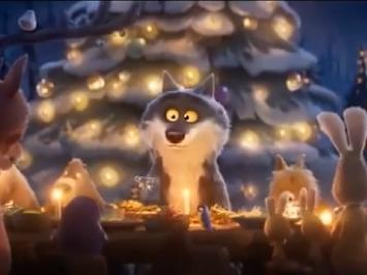 Il lupo (quasi) vegano che fa commuovere tutti: il video virale e il messaggio sul cibo che unisce