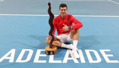 Djokovic gioca ad Adelaide prima dell'Australian Open