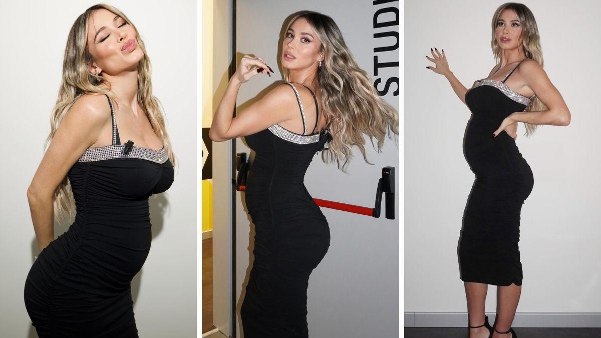 Diletta Leotta incinta in tv a Fuoriclasse