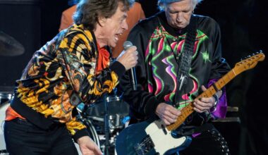 Rolling Stones, niente tour europeo del 2026: Keith Richards ha l'artrite