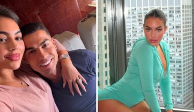 Georgina Rodrgiuez scherza sull'anello da 2 milioni di dollari di Ronaldo