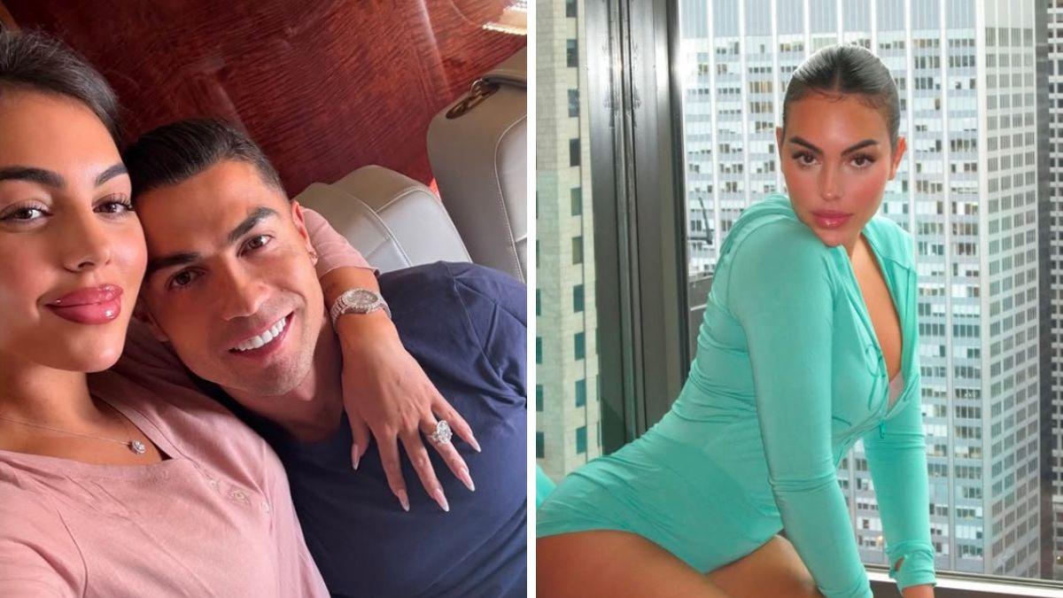 Georgina Rodrgiuez scherza sull'anello da 2 milioni di dollari di Ronaldo