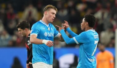 Pagelle Napoli-Milan Supercoppa: Hojlund indomabile (8), De Winter diabolico (4), Nkunku nel tunnel (4,5) - Corriere della Sera