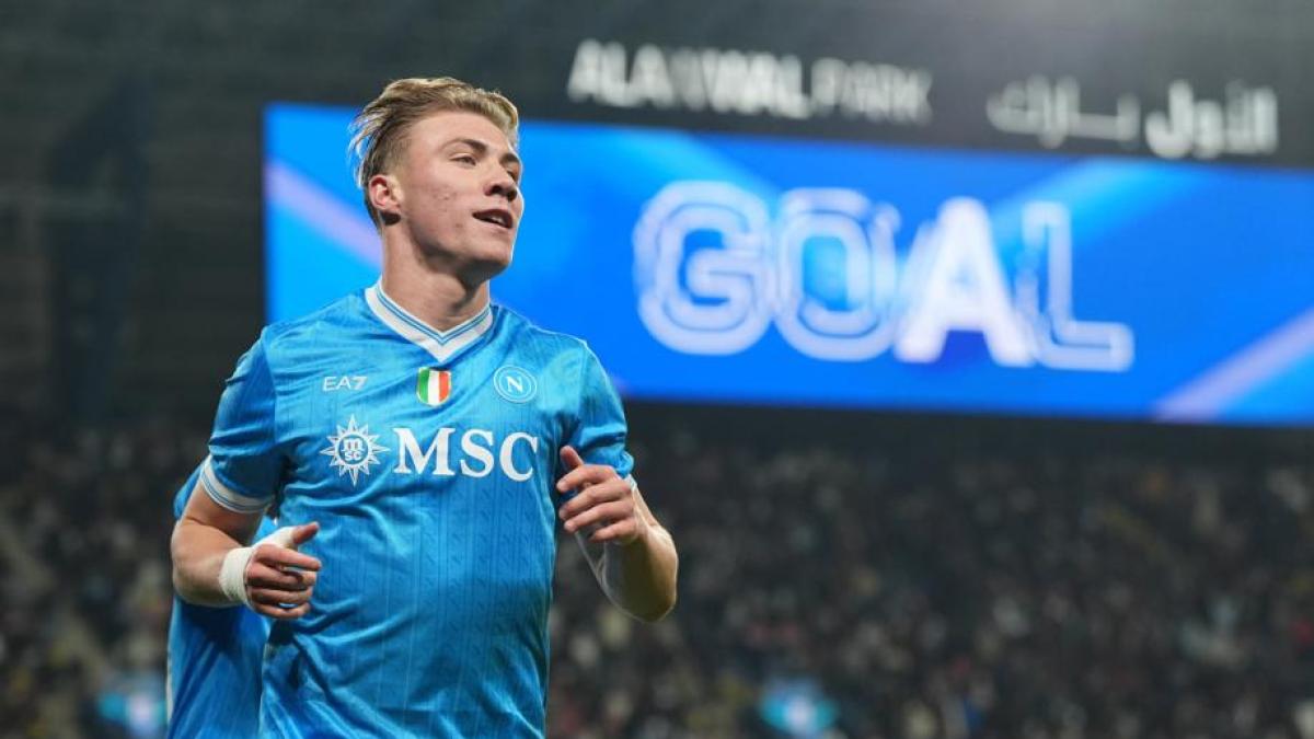 Hojlund, uno schiaffo al Milan nello stadio del suo idolo CR7