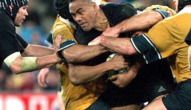 Jonah Lomu, la vita e la meta in Nuova Zelanda-Inghilterra del 1995. Una foto una storia
