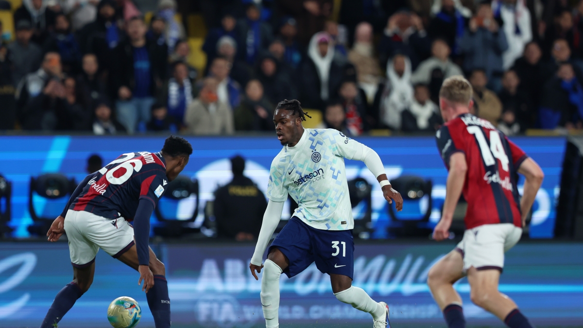 Fallo di mano di Bisseck e il rigore tolto a Bonny: la moviola di Bologna-Inter di Supercoppa