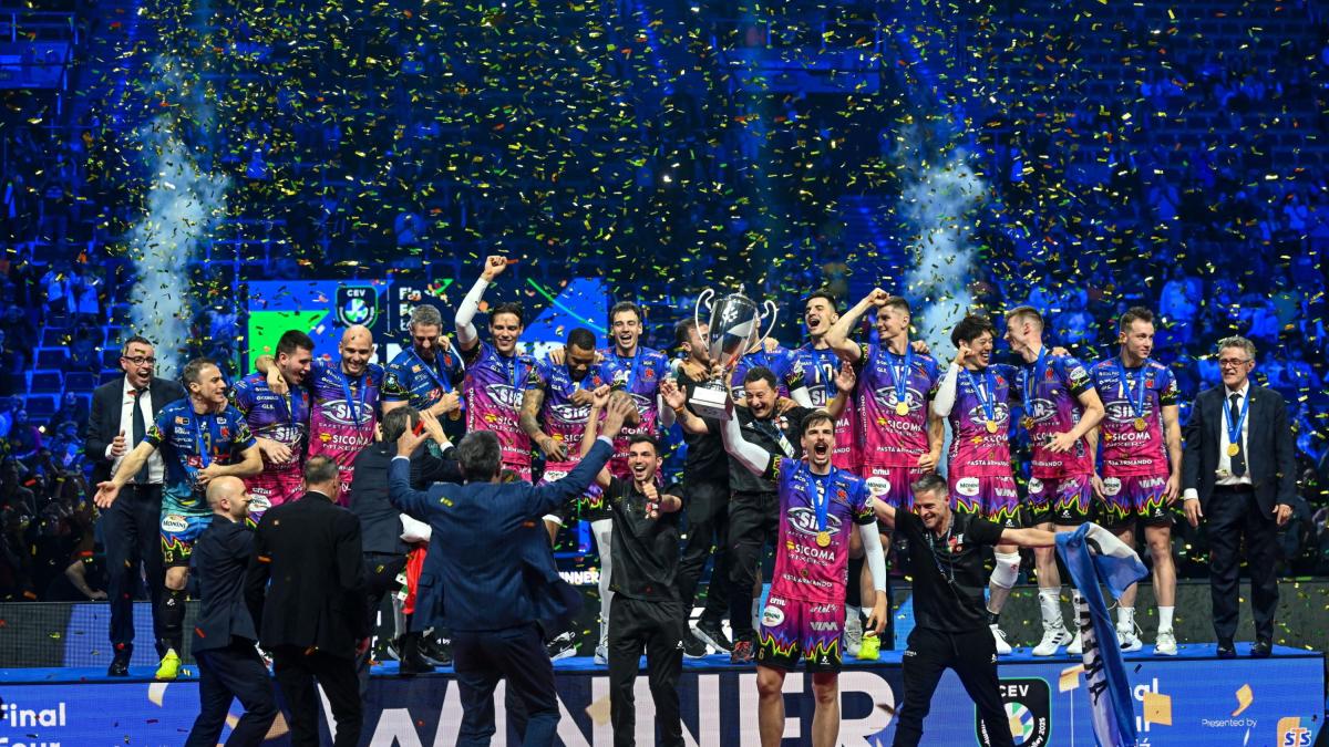 Volley, a Milano le prossime tre finali di Champions League maschile