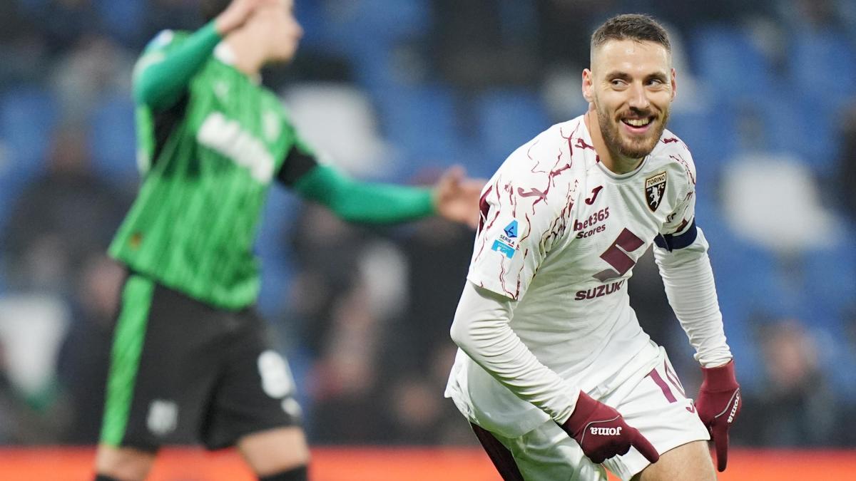 Sassuolo-Torino, le pagelle: Vlasic decisivo, 7,5. Doig disastroso, 4,5 - La Gazzetta dello Sport