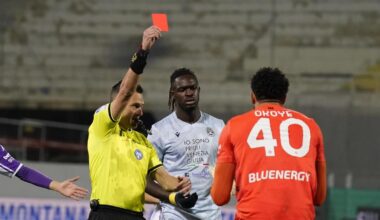 Giudice sportivo, squalificati Serie A 17 giornata: ci sono Okoye, Leali e Guendouzi