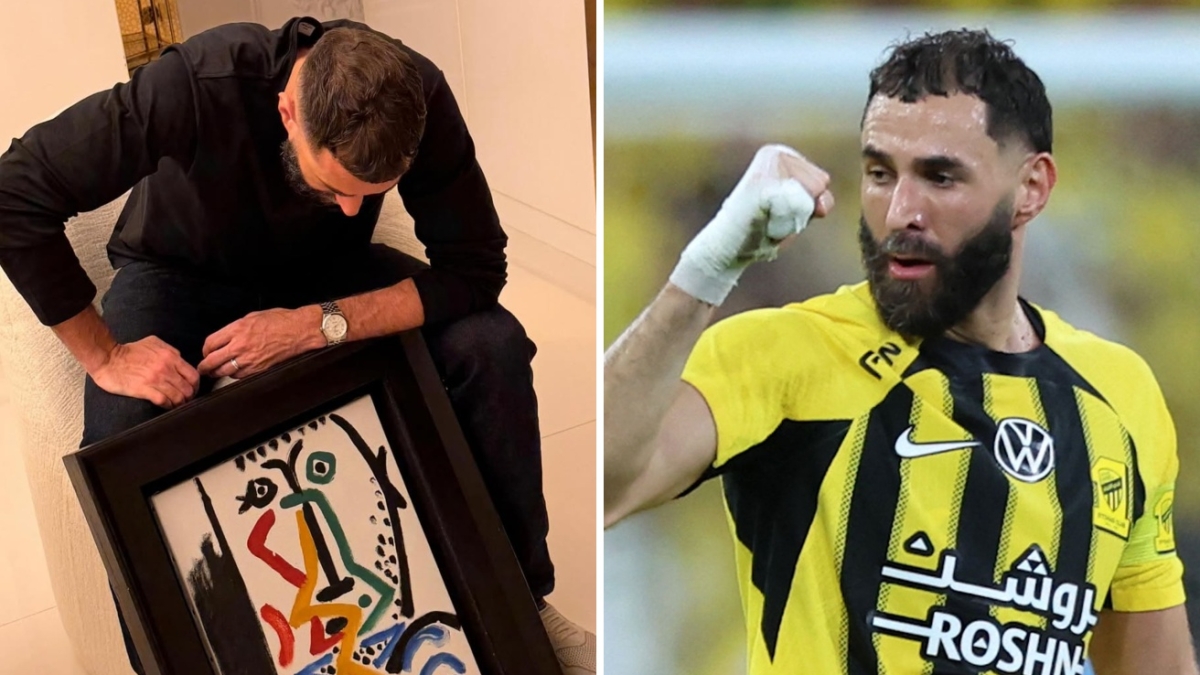 Benzema si regala un'opera di Picasso, «Ritratto di un uomo barbuto»: valore di oltre 10 milioni di euro
