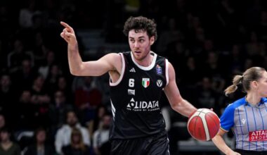 Serie A, la Virtus Bologna con un grande Pajola batte Brescia e si riprende la vetta della classifica