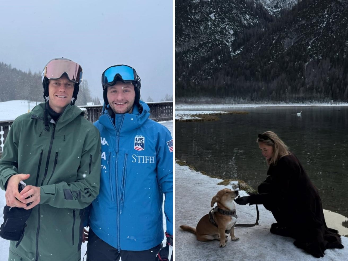 Natale a casa Sinner: Jannik sulle piste da sci, per la compagna Laila Hasanovic passeggiate sulla neve in Val Pusteria