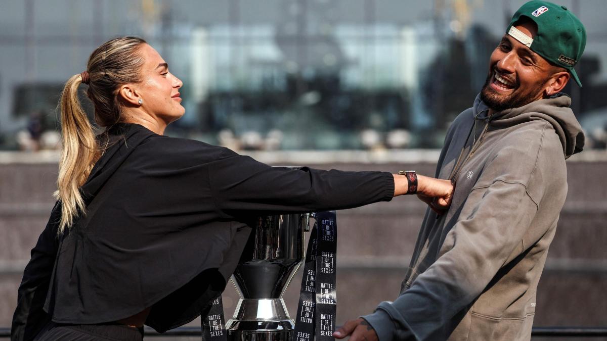 Tennis, Sabalenka-Kyrgios e la battaglia dei sessi: "Ci divertiremo"