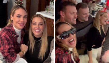 Ilary Blasi e Tamara Pisnoli a Cortina: vacanze tra vip e politici