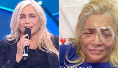 Mara Venier, nuovo intervento all'occhio: «Finiamo l'anno così»