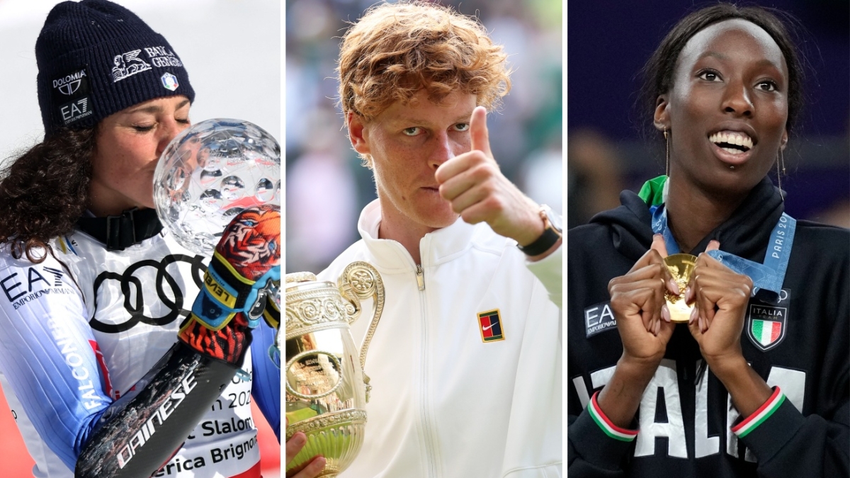 Il 2025 da sogno dello sport italiano: Sinner re a Wimbledon, Brignone gioia e lacrime, i trionfi del volley e la stella Furlani