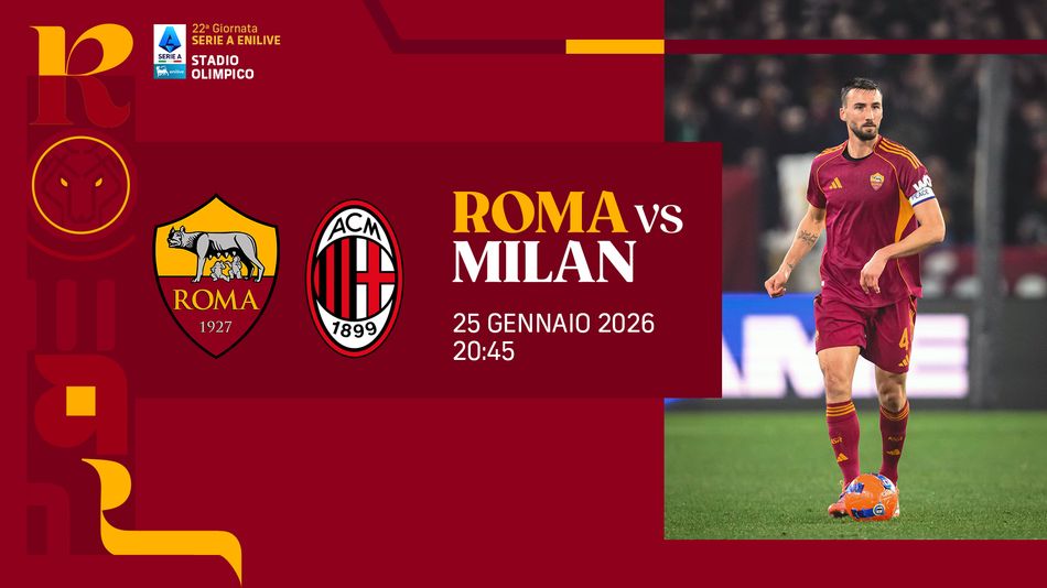 Roma-Milan, biglietti in vendita dalle ore 12:00 del 30 dicembre!