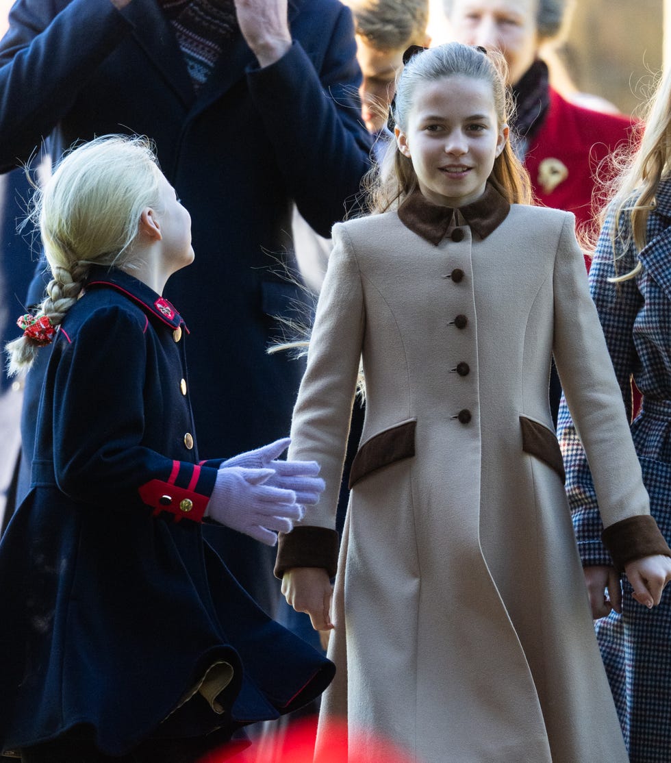 The British Royal Family Attend The Christmas Morning Service
