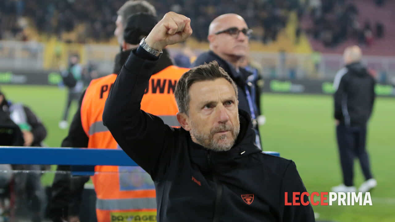 Lecce senza quattro pedine. “In campo chi crede nel percorso. Voglio una squadra corta”