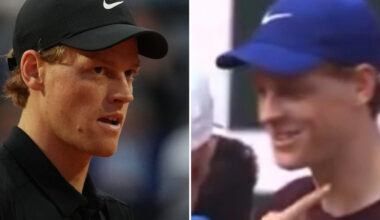 Sinner, succhiotto al collo? La battuta dell'allenatore durante l'allenamento a Parigi. Cosa è successo