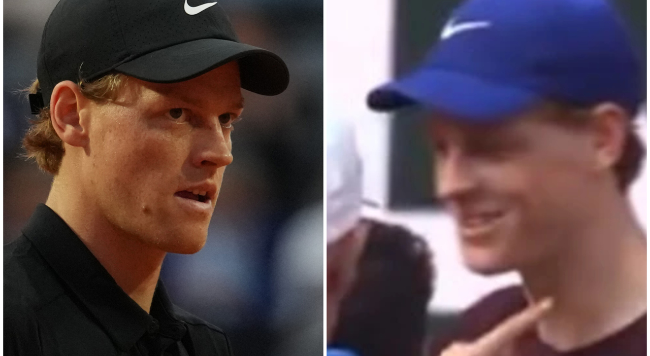 Sinner, succhiotto al collo? La battuta dell'allenatore durante l'allenamento a Parigi. Cosa è successo