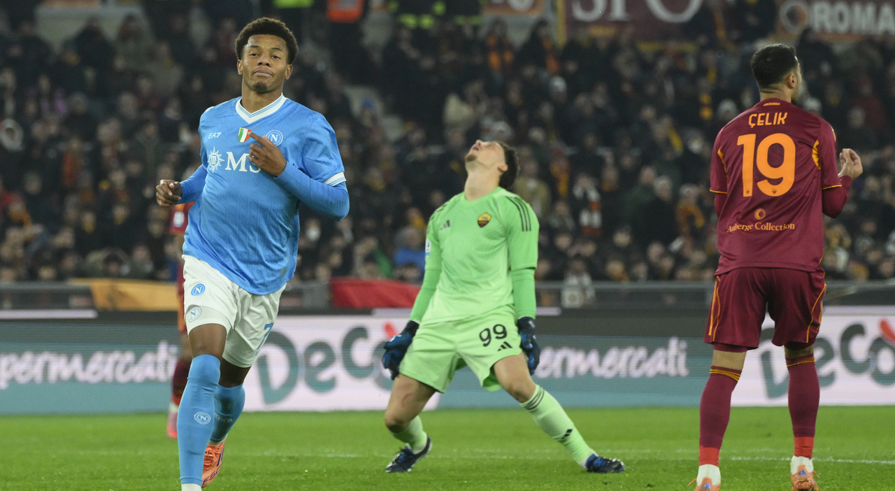 Neres (7,5) momento d'oro, Pellegrini (6) ci prova, Milinkovic-Savic (6,5) decisivo su Baldanzi, Ferguson (4,5)