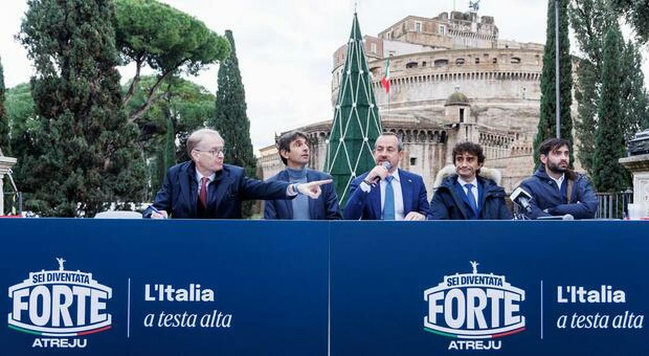 Lucio Malan, Giovanni Donzelli, Francesco Filini, Galeazzo Bignami e Fabio Roscani durante la presentazione di Atreju 2025â€, Roma, MartedÃ¬ 2 Dicembre 2025 (Foto Roberto Monaldo / LaPresse) Lucio Malan, Giovanni Donzelli, Francesco Filini,...