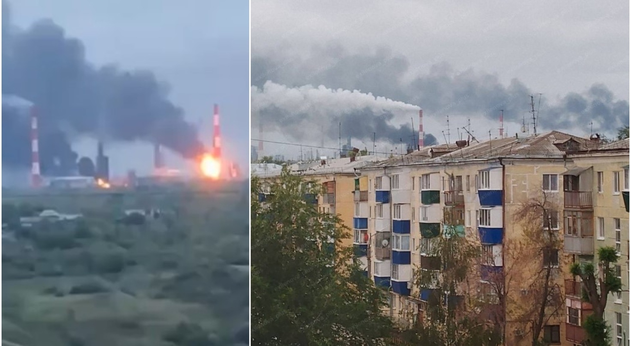 Russia, attacco ucraino alla raffineria di petrolio Syzran: l'impianto chiave di Rosneft fornisce carburante all'esercito - Il Messaggero