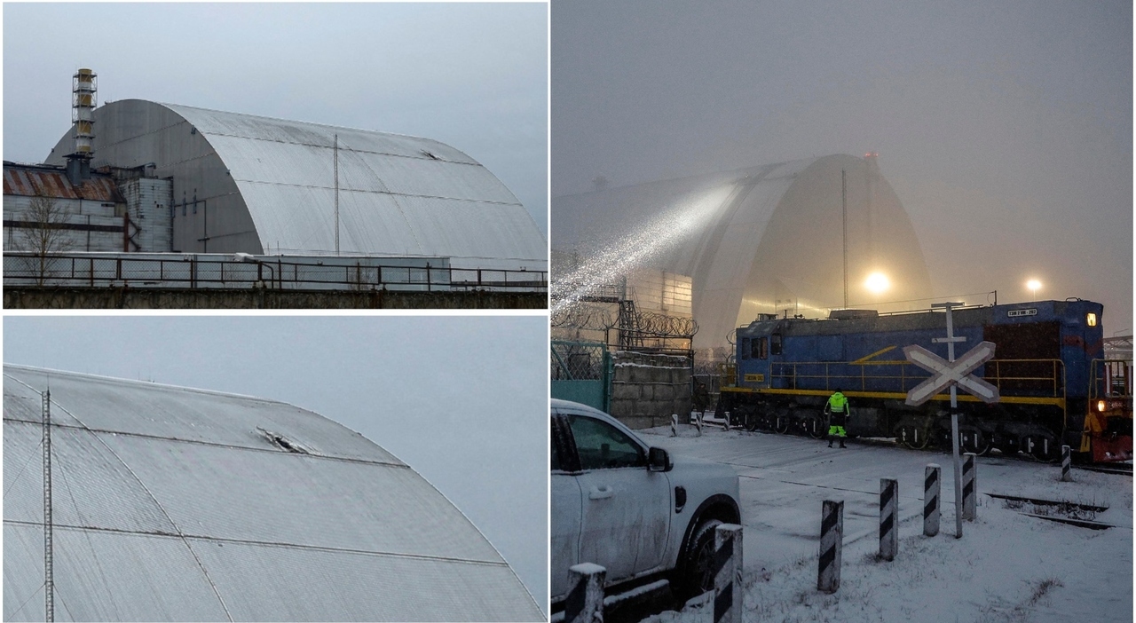 Chernobyl, lo scudo del reattore non isola più le radiazioni: l’allarme dopo l'attacco dei droni - Il Messaggero