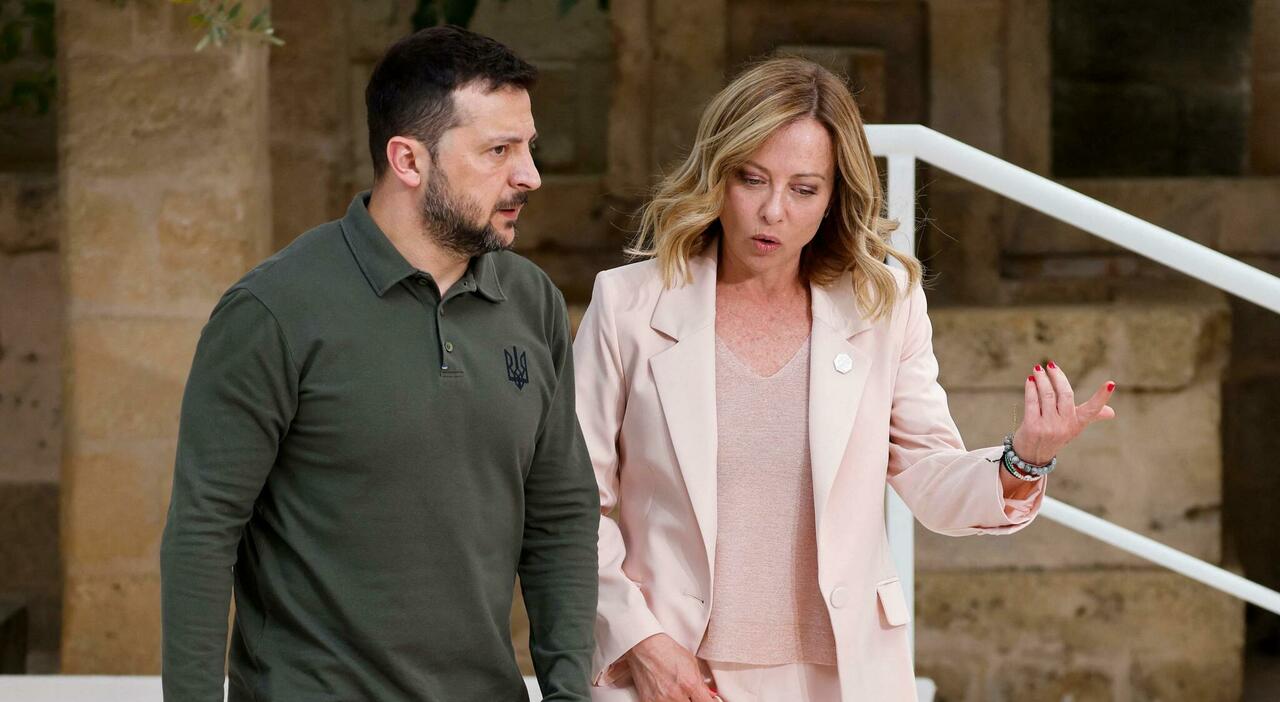 Zelensky martedì a Roma, vedrà Giorgia Meloni. La decisione dopo una telefonata con la premier