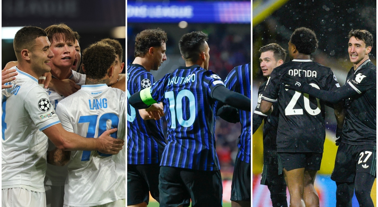 quando giocano Juventus, Inter, Napoli e Atalanta. La classifica (e le partite da non perdere)